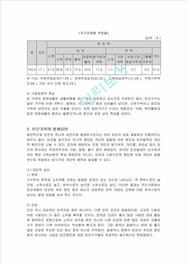 [가족복지]빈곤가족의 현황, 실태, 문제점과 예방 대책(2).hwp